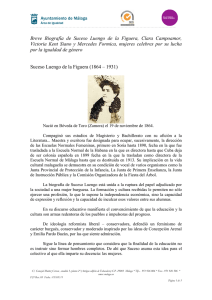 Breve Biografía de Suceso Luengo de la Figuera, Clara