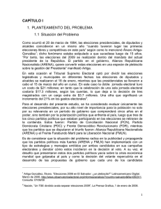 CAPÍTULO I 1. PLANTEAMIENTO DEL PROBLEMA 1.1 Situación