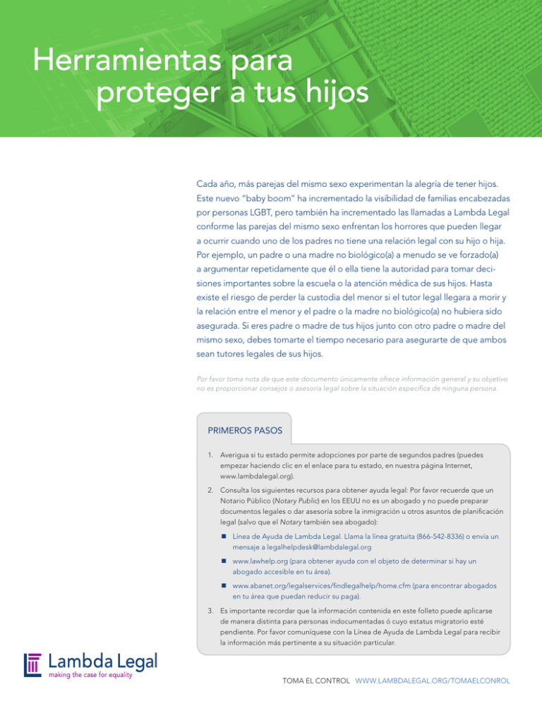 Herramientas para proteger a tus hijos