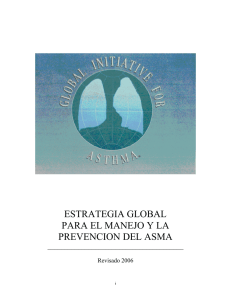 estrategia global para el manejo y la prevencion del asma