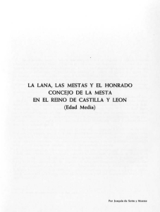 La lana, las mestas y el Honrado Concejo de la Mesta en