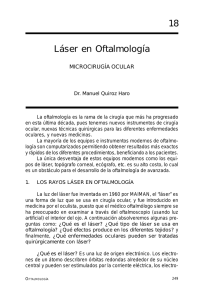 Láser en Oftalmología 18