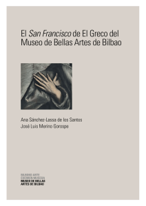El San Franciscode El Greco del Museo de Bellas Artes de Bilbao
