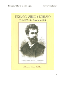 Bosquejo artístico de un tenor ecijano Ramón Freire Gálvez