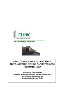 Protocolos de evaluación y tratamiento de los
