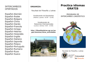 Practica idiomas GRATIS - Facultad de Filosofía y Letras