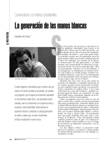 La generación de las manos blancas