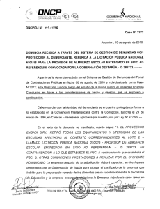 n,ru*§o - Dirección Nacional de Contrataciones Públicas