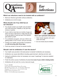 Ear infections