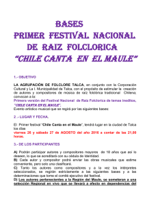 “CHILE CANTA EN EL MAULE”
