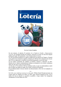 Revista Cultural Lotería