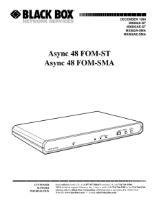 Async 48 FOM-ST Async 48 FOM-SMA