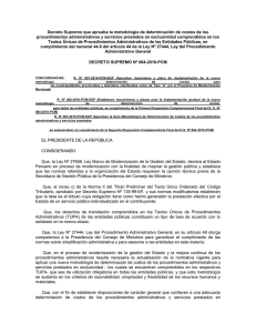 DS 064-2010-PCM - Secretaría de Gestión Pública
