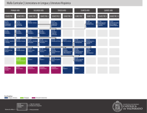 LICENCIATURA EN LENGUA Y LITERATURA HISPÁNICA