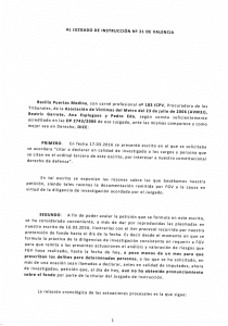 Page 1 AL JUZGADO DE INSTRUCCIÓN Nº 21 DE VALENCIA