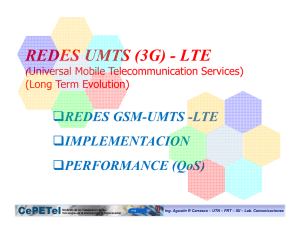 REDES UMTS (3G) - LTE