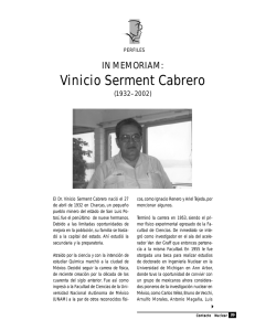 Vinicio Serment Cabrero (1932-2002)