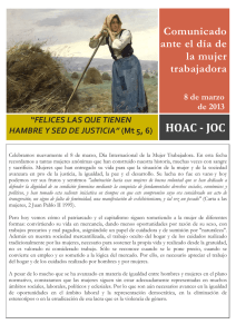 HOAC -‐ JOC - Parroquia San Gabriel Alicante