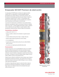 Empacador EZ Drill® Premium de obstrucción