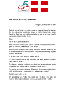 Cartagena se dirige a su pueblo