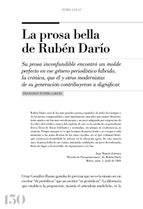 150 La prosa bella de Rubén Darío