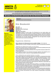Erin Brockovich - Amnistia Internacional Catalunya