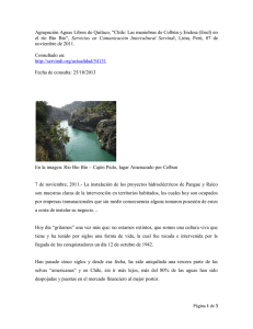 Agrupación Aguas Libres de Quilaco, "Chile: Las maniobras de