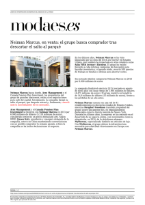 Neiman Marcus, en venta: el grupo busca comprador tras descartar
