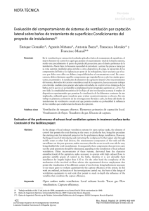 Evaluación del comportamiento de sistemas de ventilación por