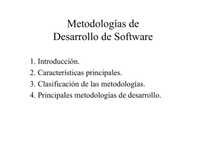 Metodologías de Desarrollo de Software