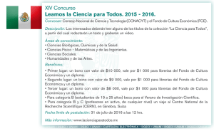 México / XIV Concurso Leamos la Ciencia para Todos. 2015