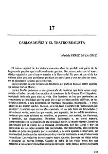Carlos Muñiz y el Teatro Realista