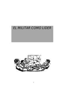 EL MILITAR COMO LIDER