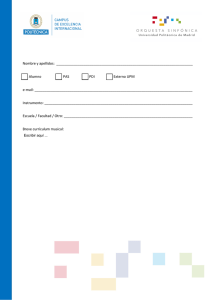 Nombre y apellidos: Alumno PAS PDI Externo UPM e