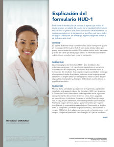 Understanding the HUD-1 - Spanish.indd