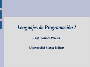 Lenguajes de Programación I - LDC