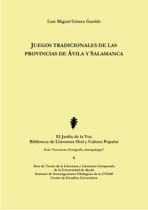 juegos tradicionales de las provincias de ávila y salamanca