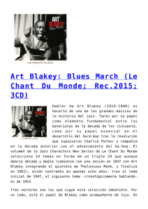 Art Blakey: Blues March