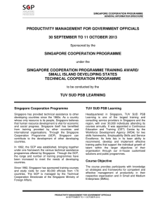 productivity management for government officials 30 september to
