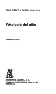 Psicología del niño - Universidad de Cuenca