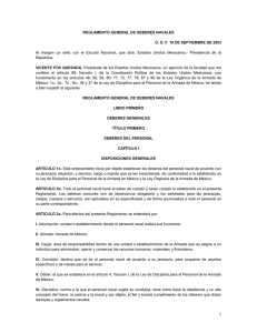 Reglamento General de Deberes Navales de M&eacute;xico