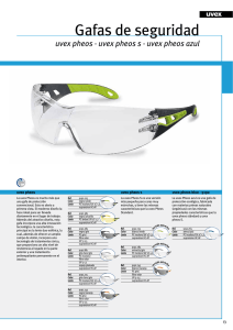 Uvex Super OTG Gafas de seguridad Transparente Protecci/ón laboral