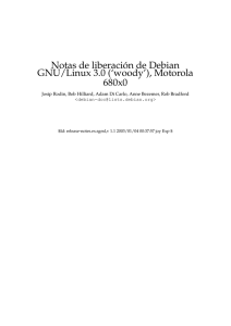 Notas de liberación de Debian GNU/Linux 3.0 (`woody`), Motorola