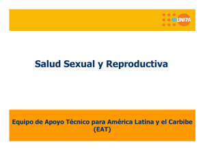 Salud sexual y reproductiva, género y derechos