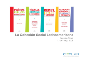 la cohesión social latinoamericana