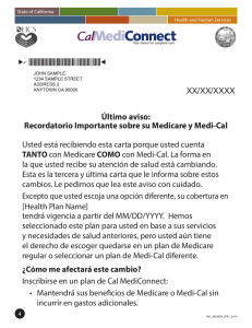 Aviso de 30 dias para Cal MediConnect (letra grande)