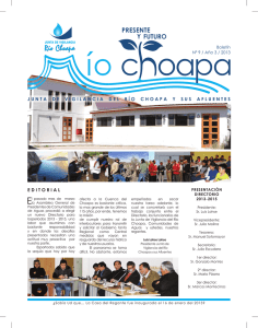 boletin 1 - Junta Vigilancia Río Choapa