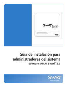 Administración del software de SMART Board 9.5