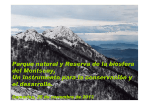 Parque natural y Reserva de la natural y Reserva de la natural y