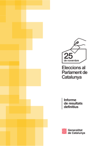 Dossier Eleccions al Parlament de Catalunya 2012